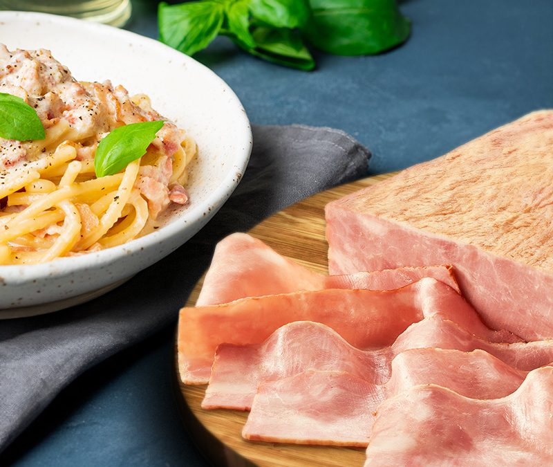 Paste Carbonara cu bacon Alpinia