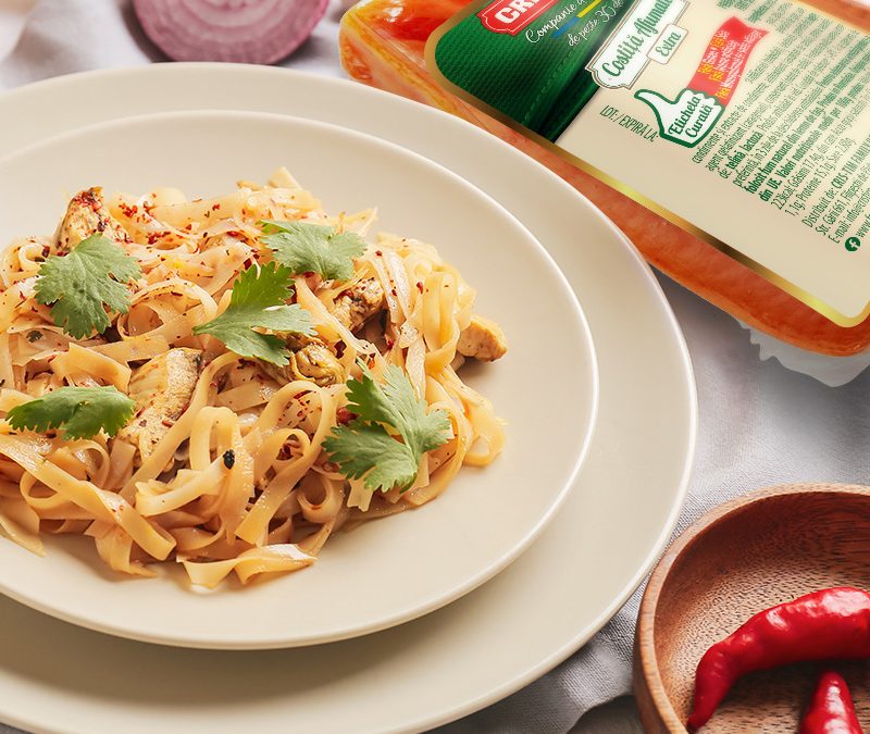 Tăiței răsfățați cu Costiță Afumată Extra Cris-Tim