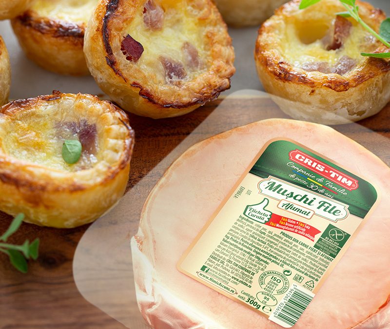 Mini Tarte cu Mușchi File Cris-Tim