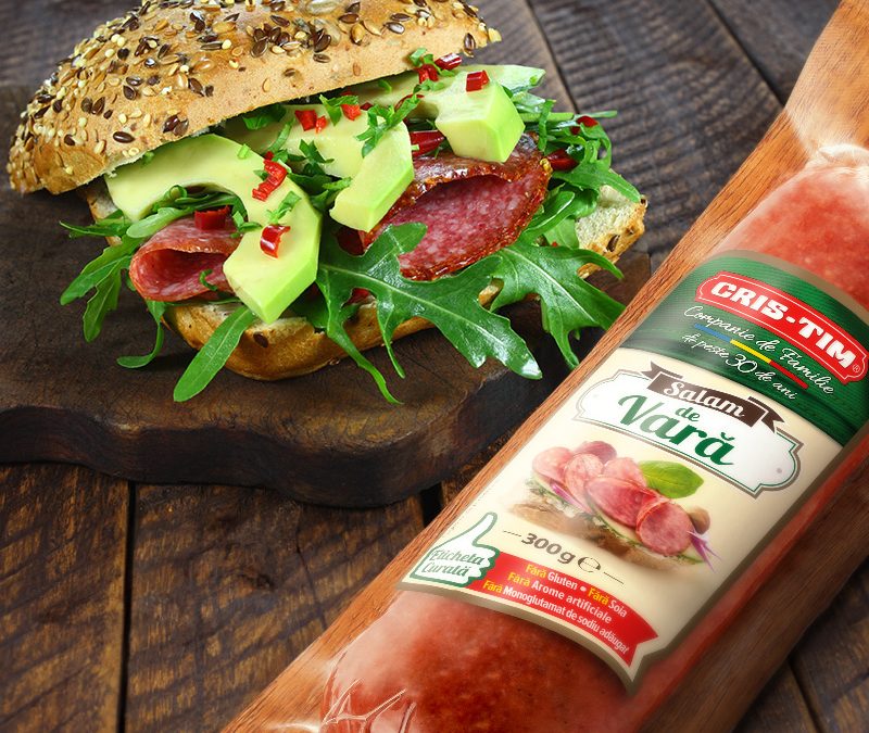 Chifle savuroase cu Salam de Vară Cris-Tim