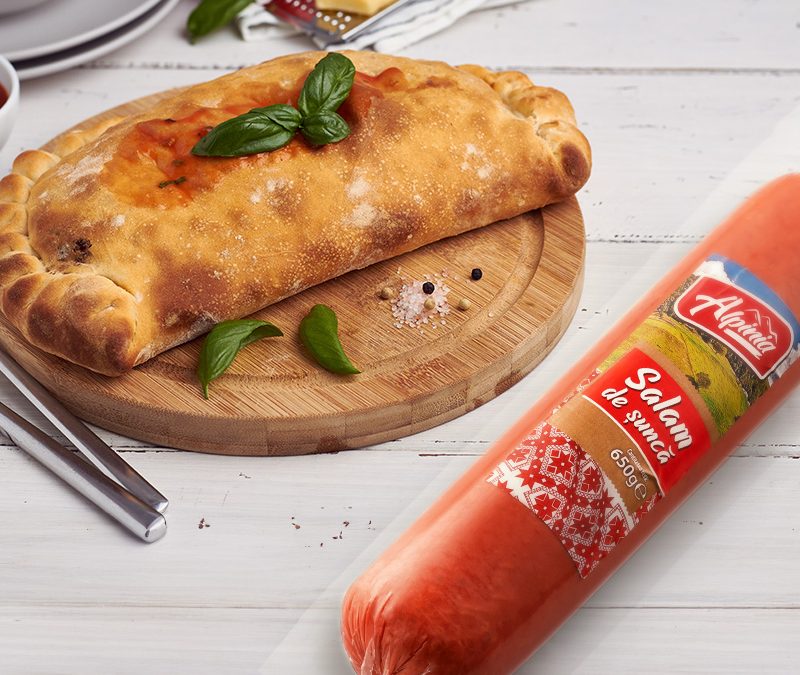 Portofel delicios la cuptor cu Salam de șunca Alpinia