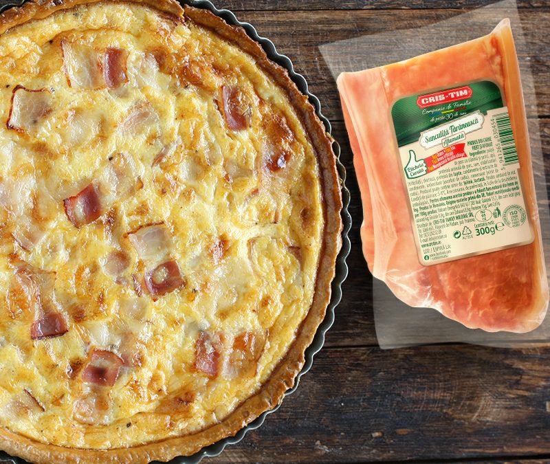 Tartă cu Șunculiță Țărănească Afumată Cris-Tim