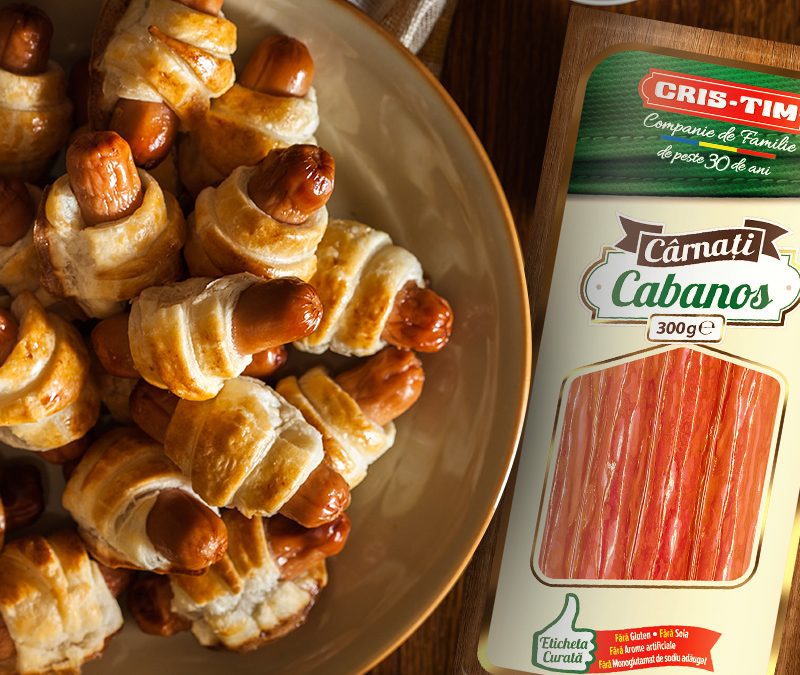 Rulouri de cabanos în aluat foitaj