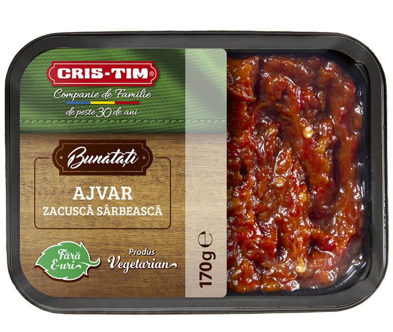 Ajvar – Zacuscă Sârbească 170g