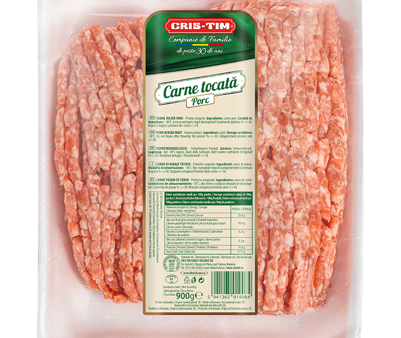 Carne Tocată de Porc 900 g