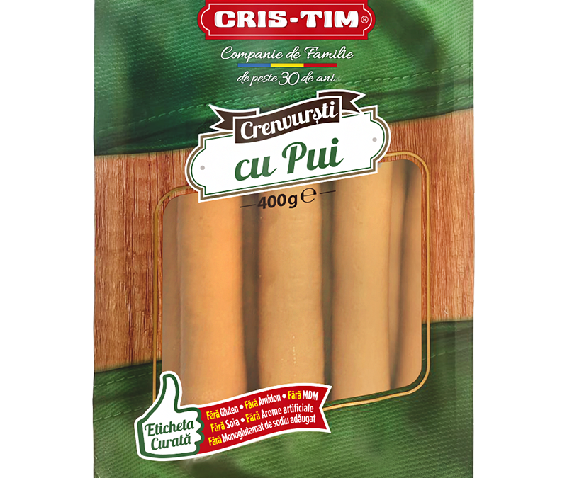 Crenvurști cu Pui 400 g