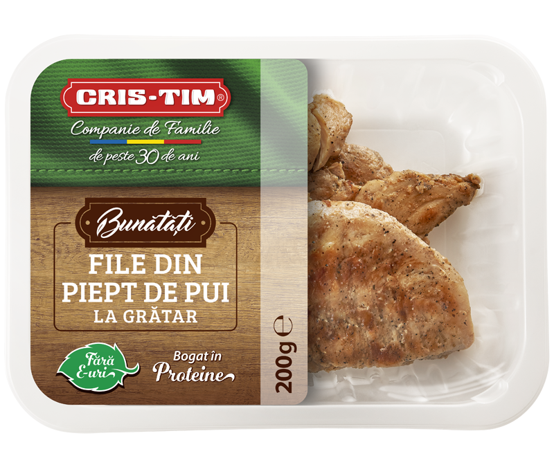File din Piept de Pui grătar 200 g