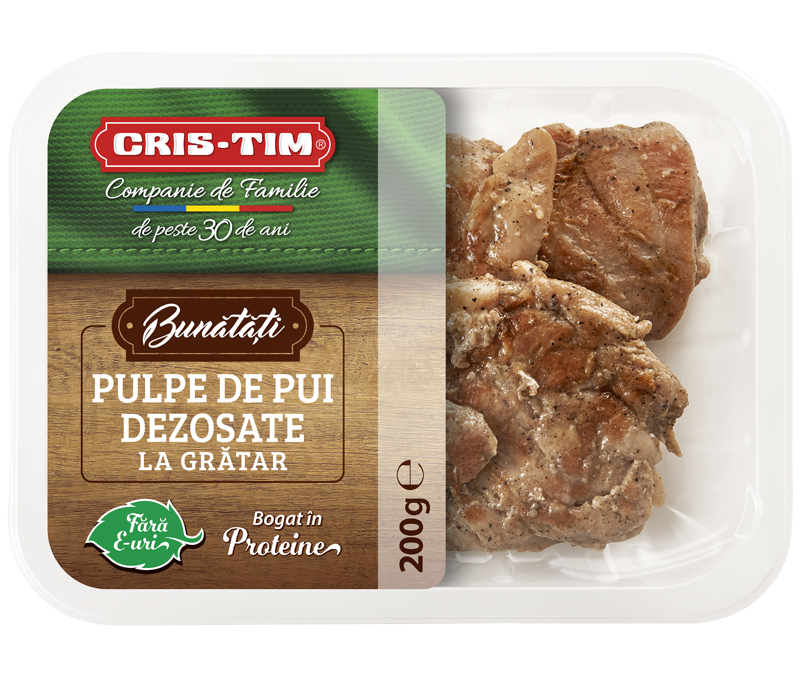 Pulpe de Pui dezosate la grătar 200 g