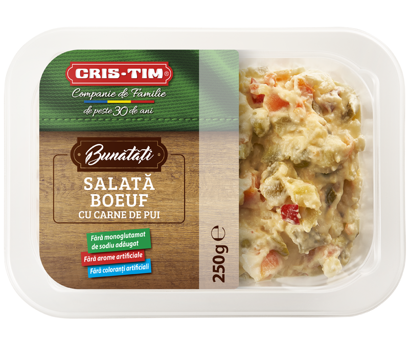 Salată Boeuf cu Carne de Pui 250 g