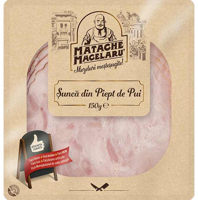 Șuncă din Piept de Pui 150 g