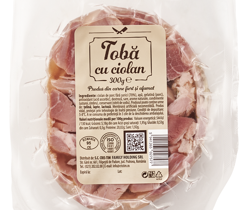 Tobă cu Ciolan 300 g